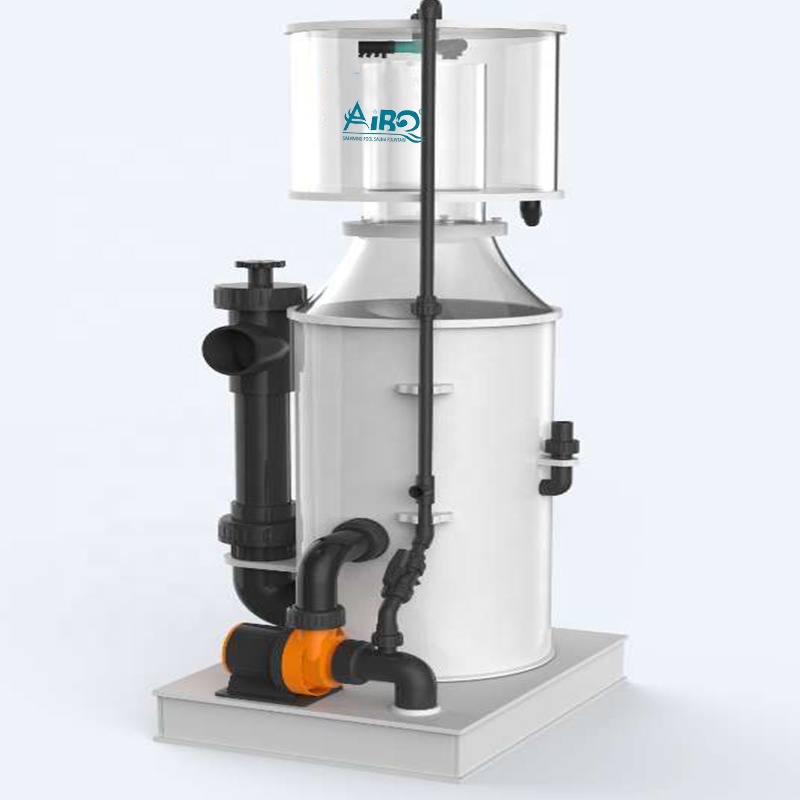 Commercial protein skimmer. Aquaculture equipment