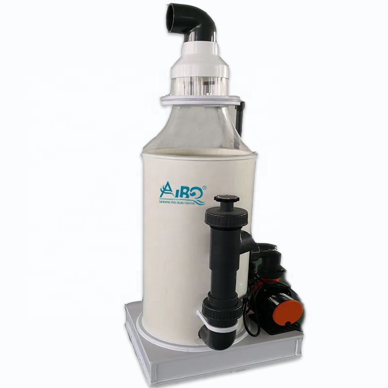 Commercial protein skimmer. Aquaculture equipment