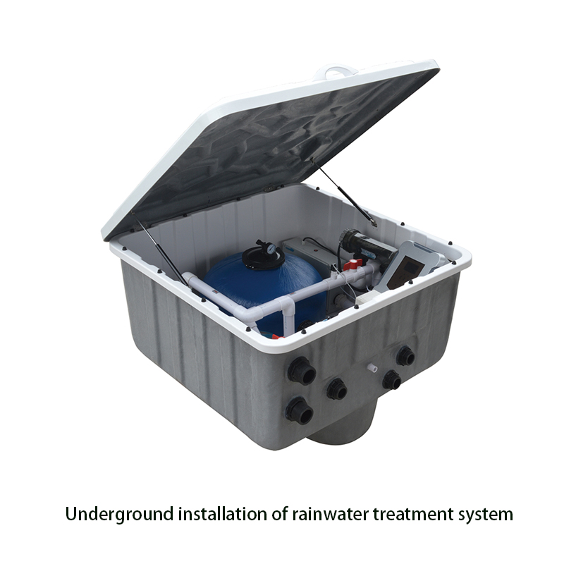Rainwater Harvesting Systems Integrated Rainwater Treatment Units for Underground and Above Ground Installations