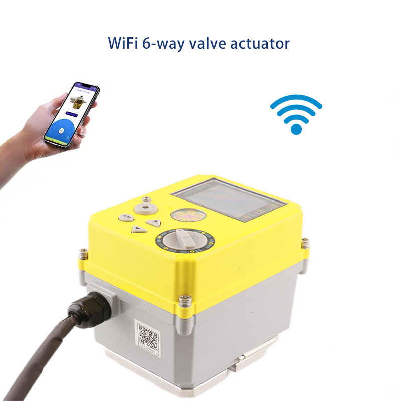 New WIFI six-way valve electric actuator Pool Accessories Compatible with Hayward ASTRAL AQUA EMAUX Multi-Position Valve Systems