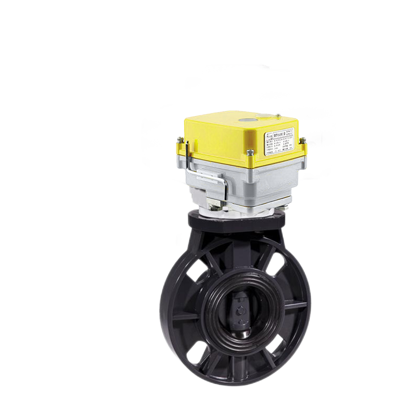 switch type— Electric PVC Butterfly Valve