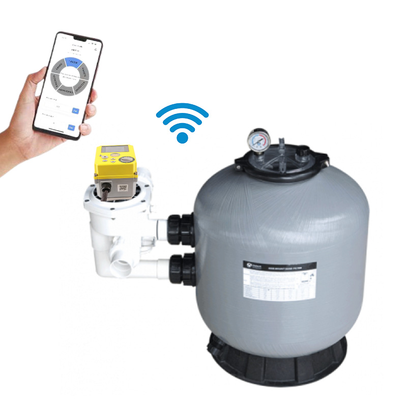 Smart Fully Automatic Pool Filter EMAUX Max Pool Filter - MFV Series Top and Side Mount Filter Accessories