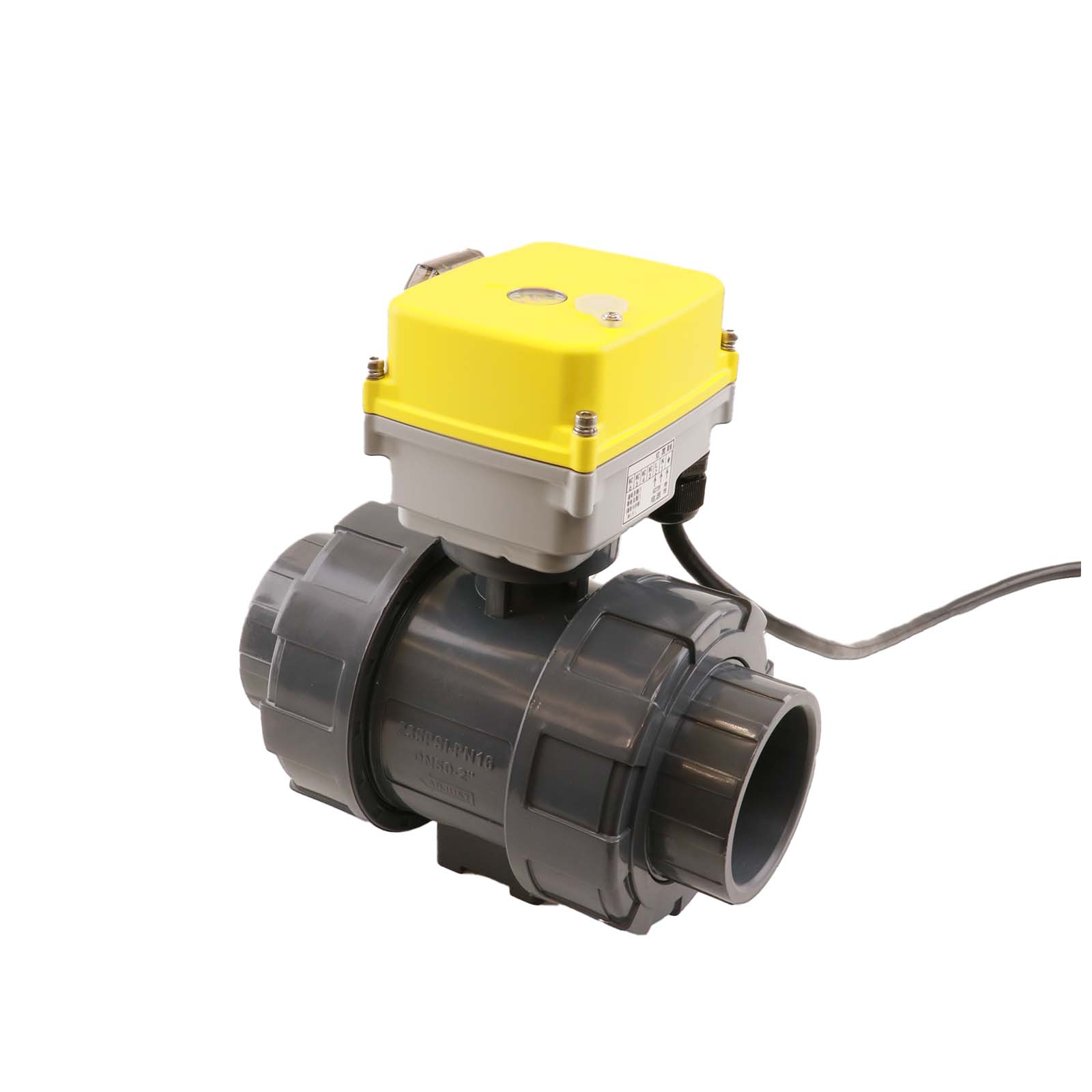 Large torque PVC electric valve WiFi electric water valve