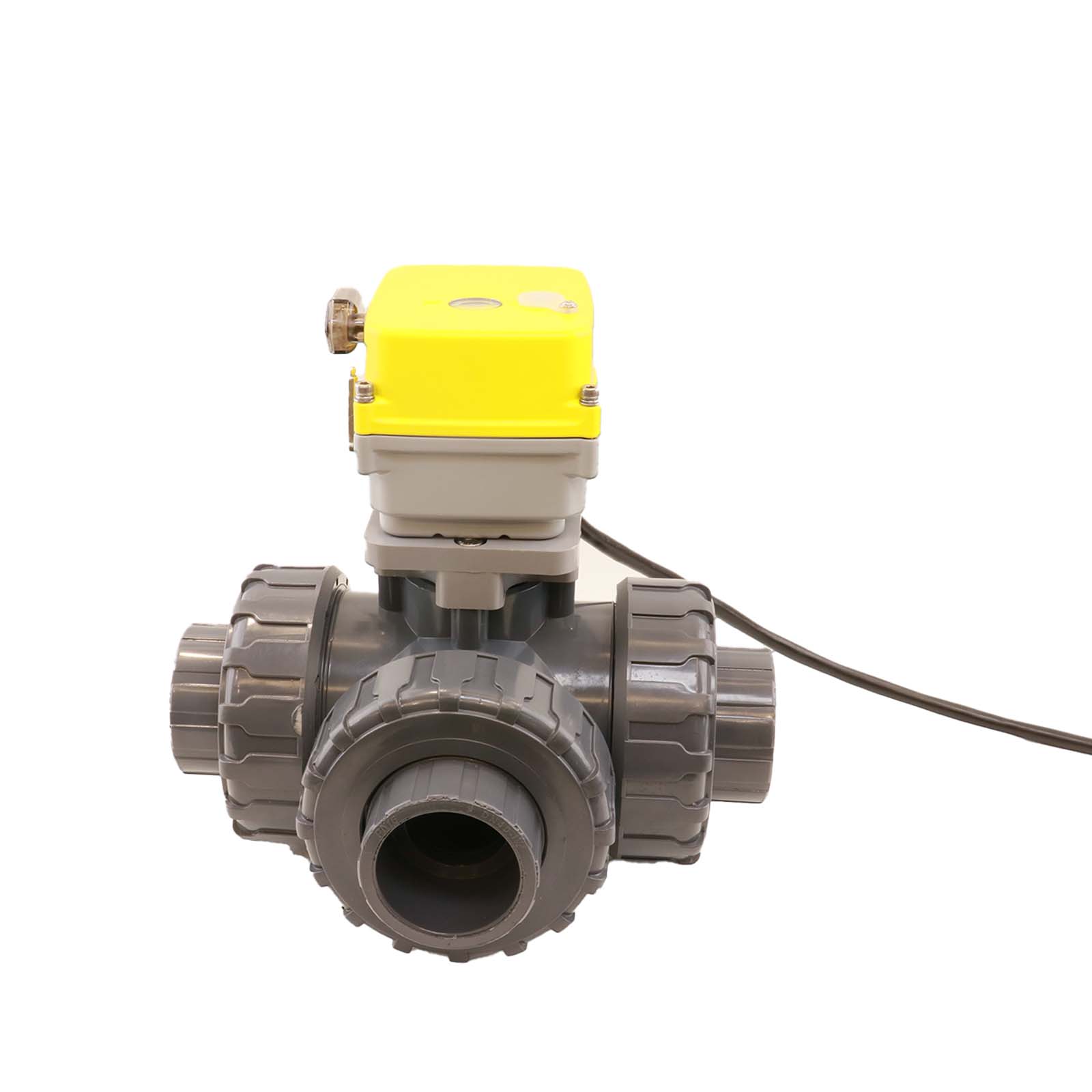 Intelligent 3-way electric valve