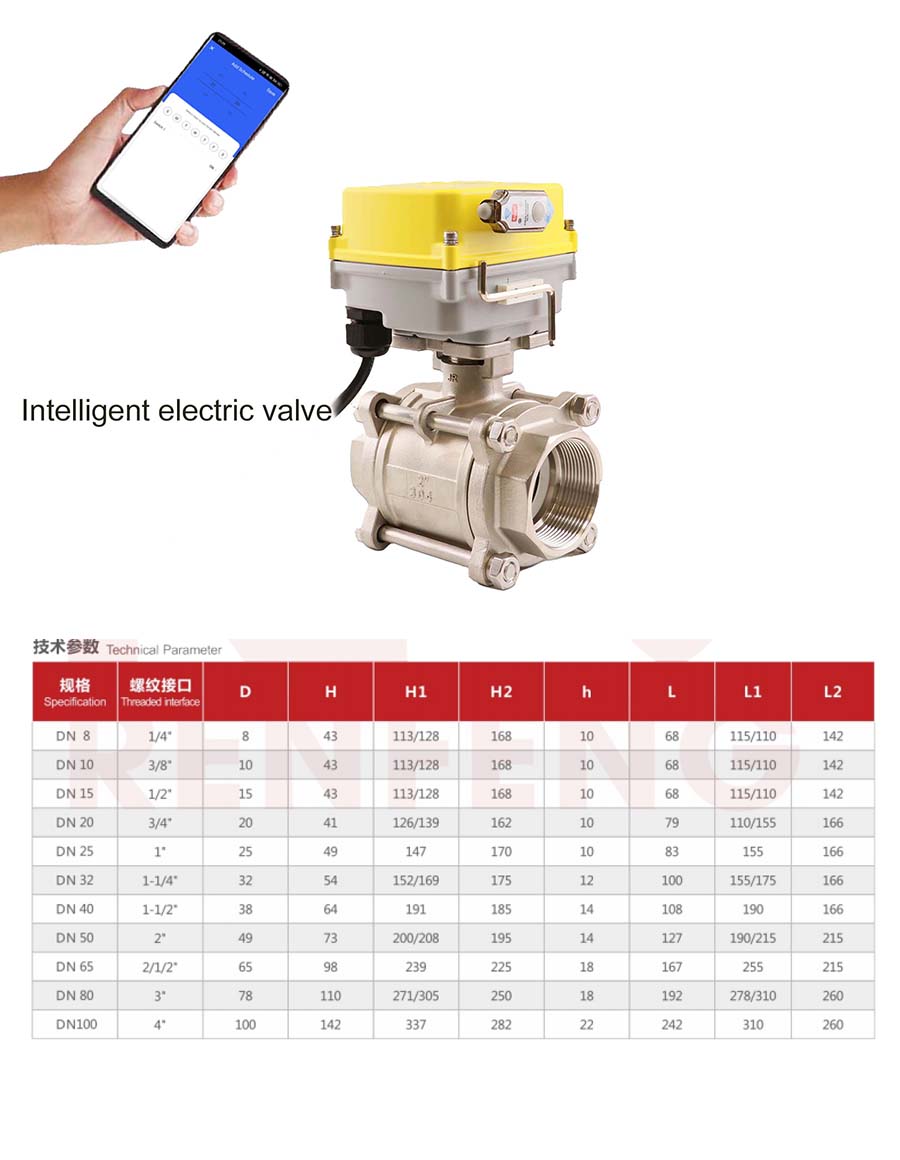 Intelligent electric valve