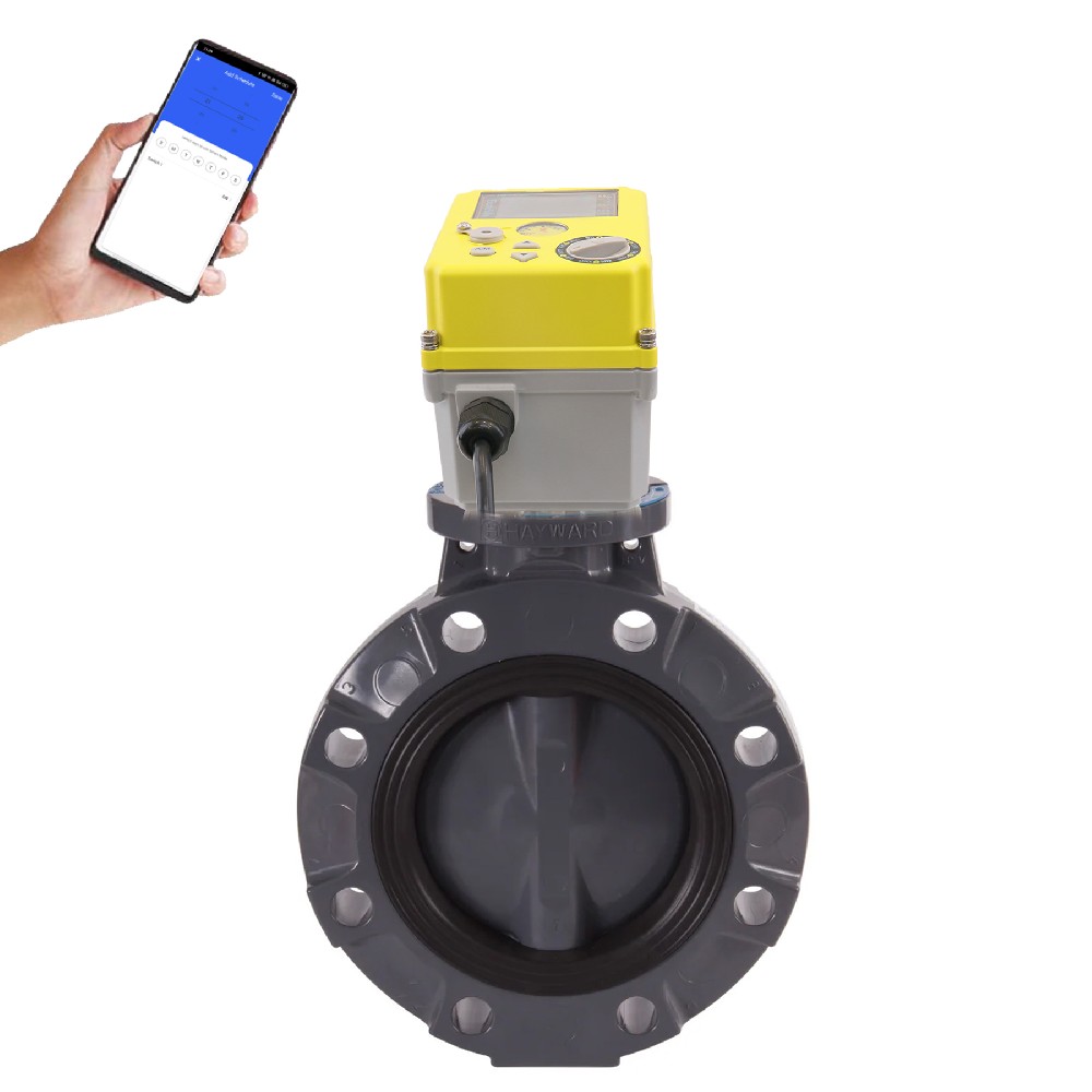 Intelligent electric butterfly valve