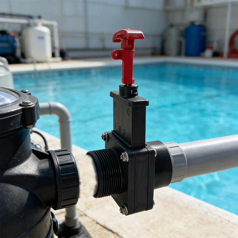 1.5-inch double-threaded pool gate valve, suitable for Hayward.