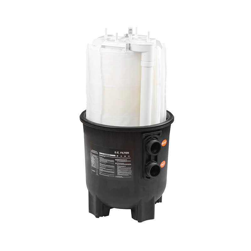 Diatomaceous earth (DE) pool filter