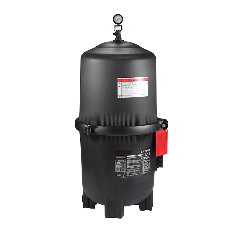 Diatomaceous earth (DE) pool filter