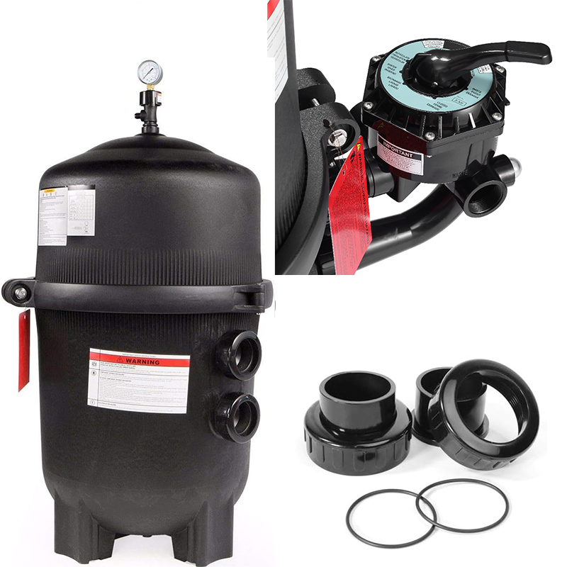 Diatomaceous earth (DE) pool filter