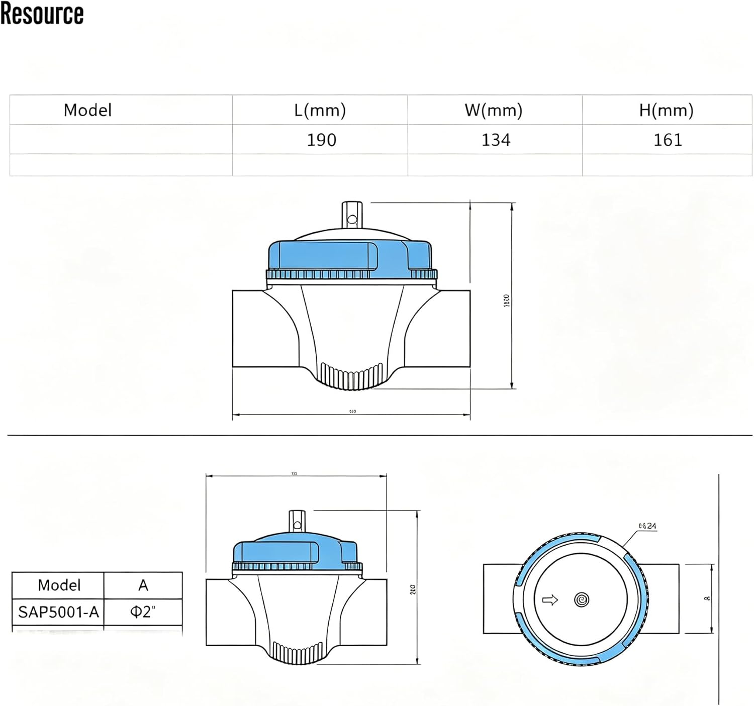 Pool Sacrificial Anode Protective Cover