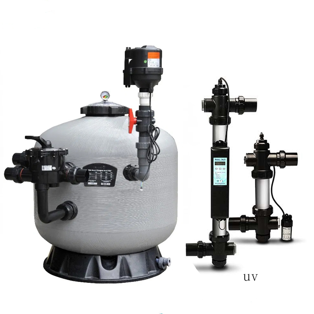 Pond filters, water treatment, bio-bead filters. Fishpond life support systems